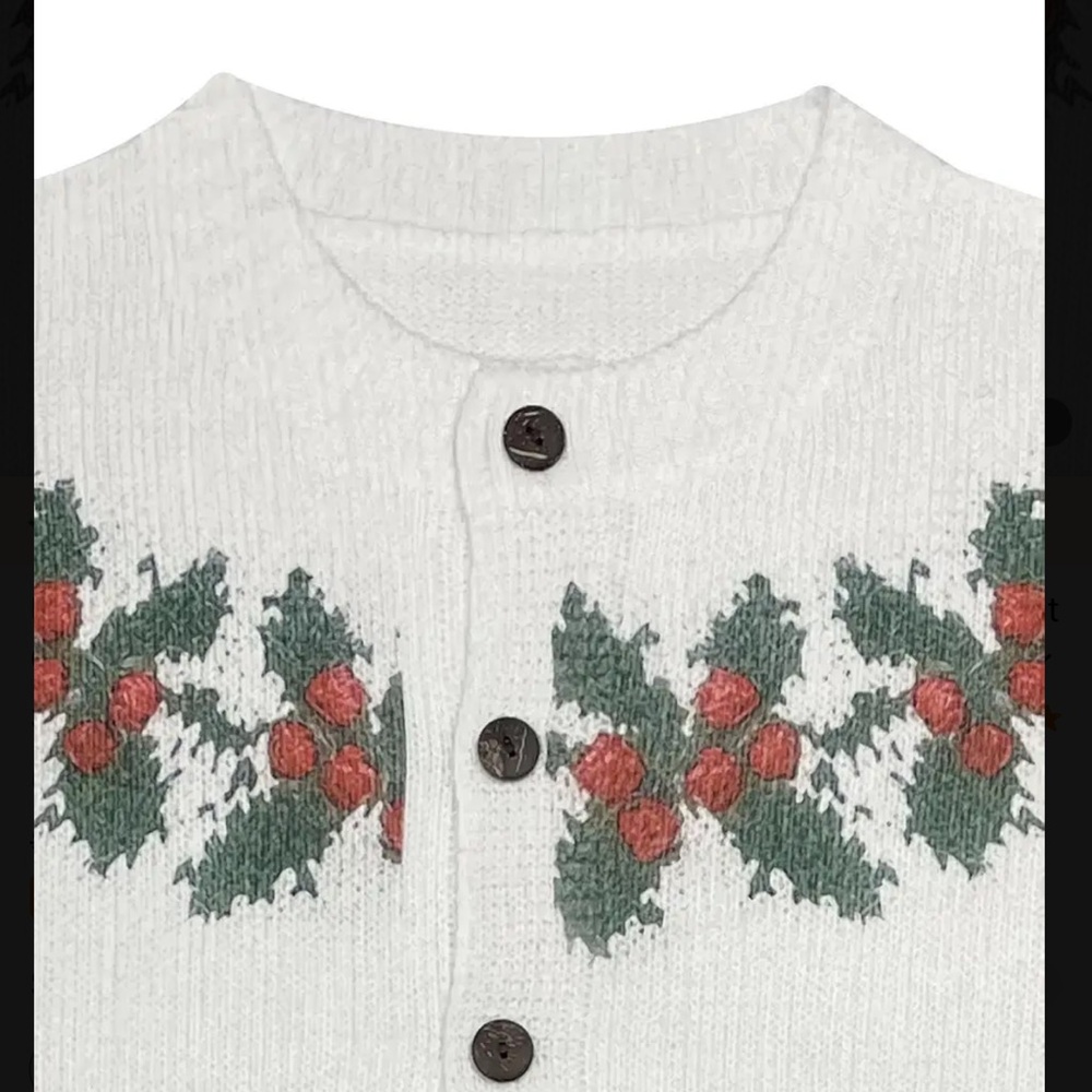 The Holly and the Ivy Cardigan
Christmas Sweater
English Countryside Sweater - Picture 6 of 16